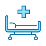 hospital bed